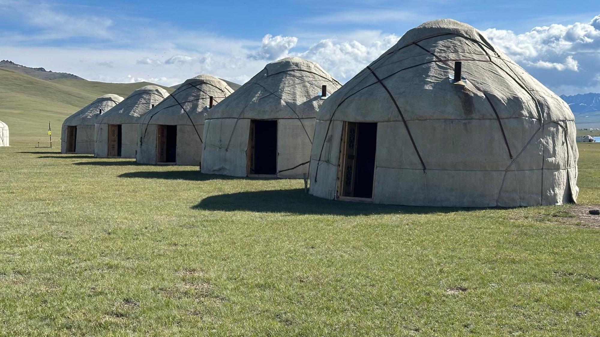 Yurt Camp Ali-Nur At Lake Song-Kol Юрточный Лагерь Али-Нур Озеро Сон-Куль Сон-Куль Кыргызстан Нарын Kyrgyzstan Naryn Eksteriør bilde